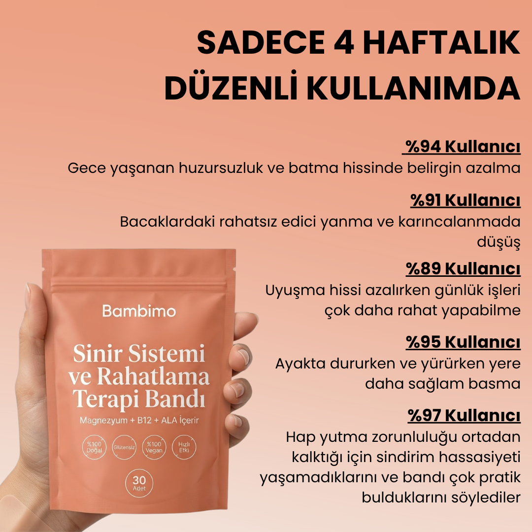 Bambimo® - Sinir Sistemi ve Rahatlama Terapi Bandı